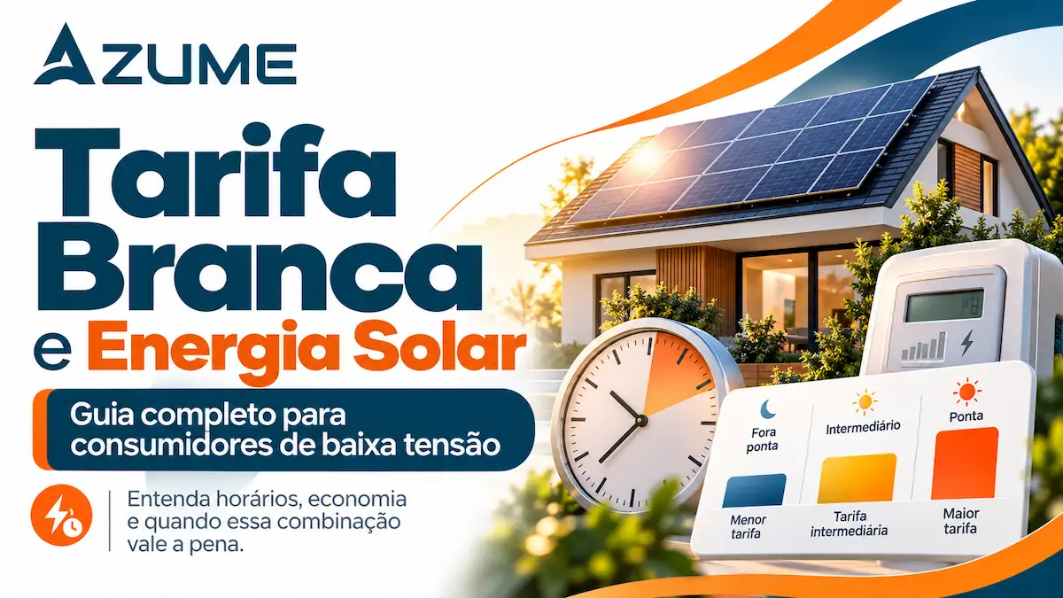 Tarifa Branca e Energia Solar: Guia Completo para Consumidores de Baixa Tensão