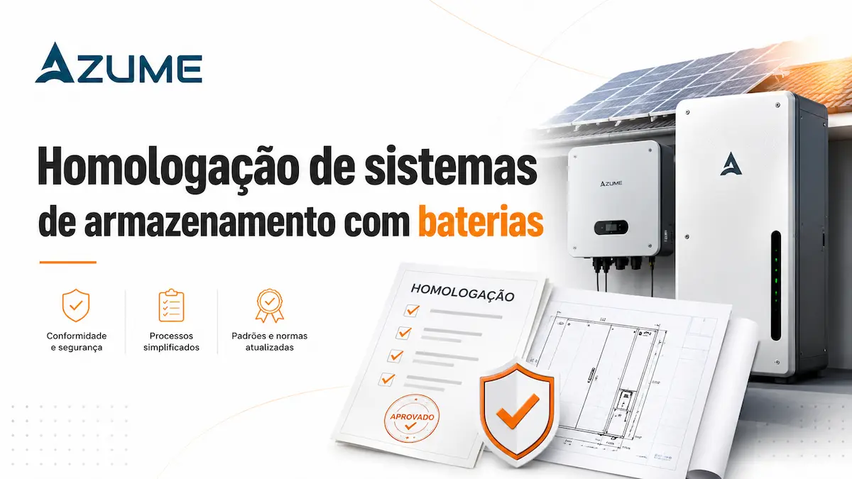 Homologação de sistemas de armazenamento com baterias