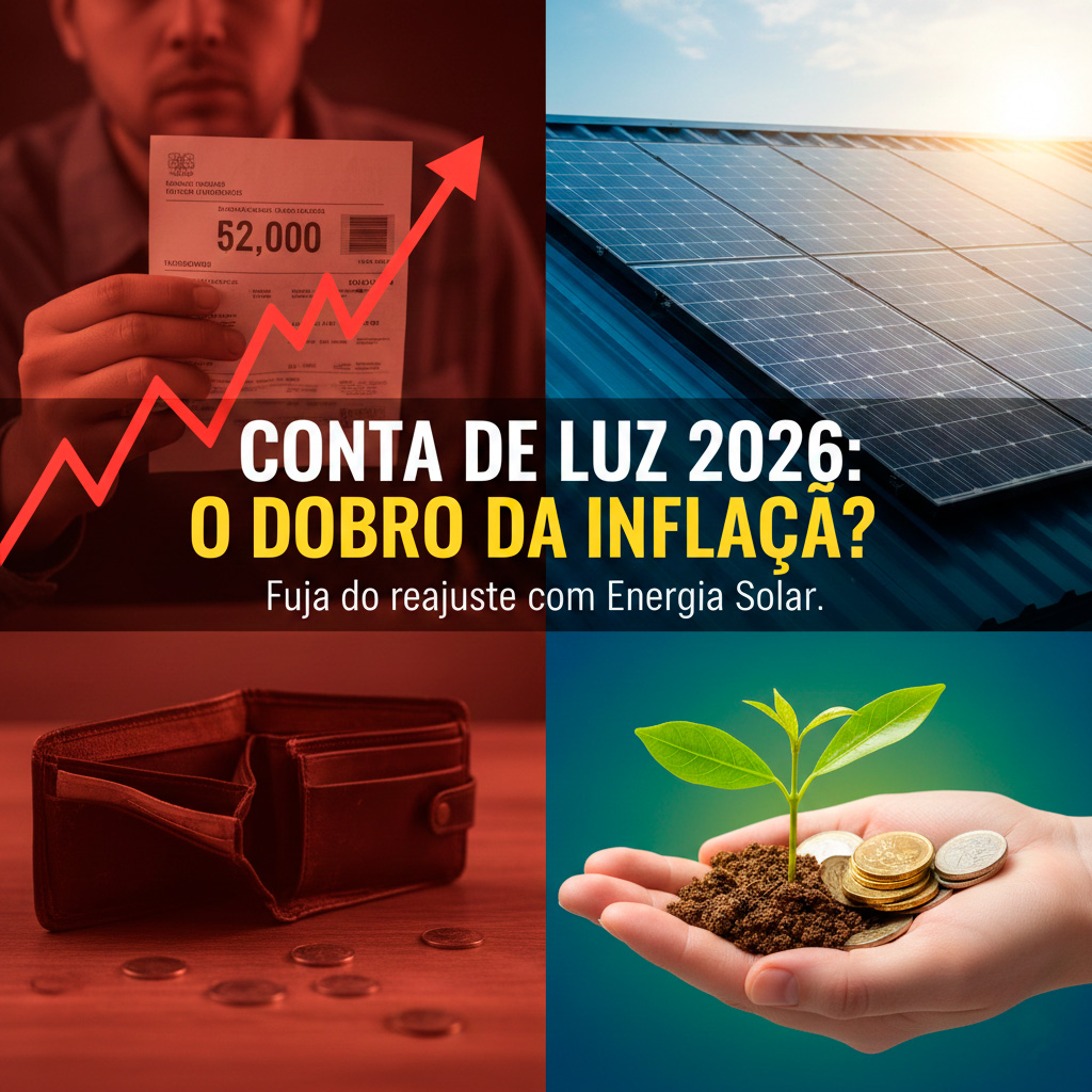 Reajuste de Conta de Luz 2026: Impactos e Soluções com Energia Solar Fotovoltaica