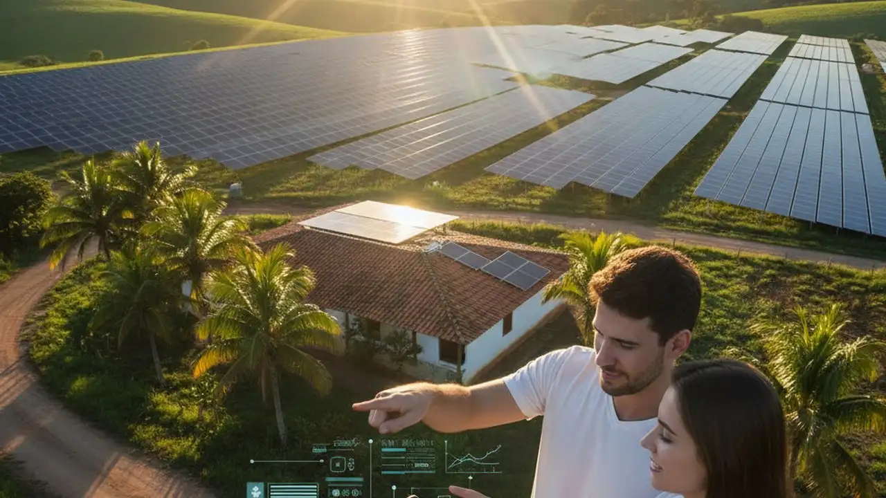 Buscas por Energia Solar Disparam 52% no Brasil: O Que Isso Significa