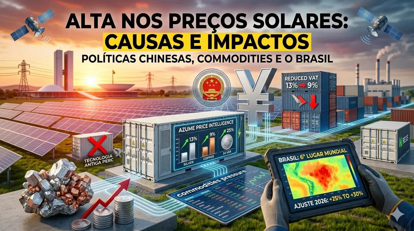 Alta Estrutural nos Preços da Energia Solar: Entenda as Causas e Impactos